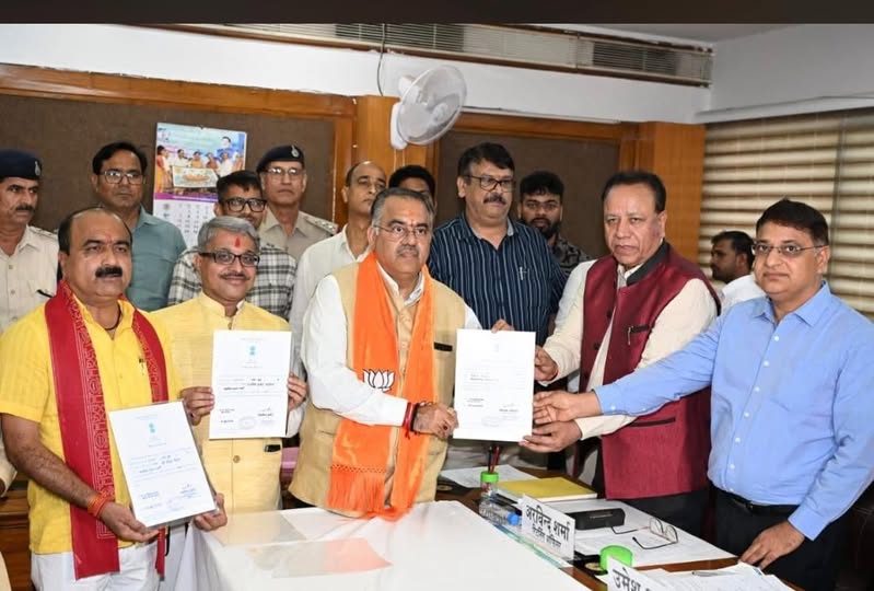 मध्य प्रदेश: बीजेपी के तीनों राज्यसभा उम्मीदवार निर्विरोध विजयी घोषित 