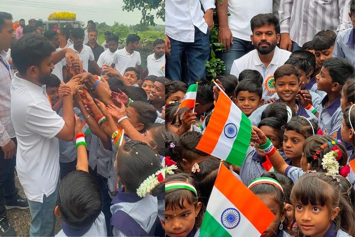 दीपके ने आज अपने पैतृक गांव से शुरू किया 'स्कूल ठीक करो' अभियान 